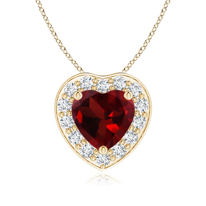 AAA - Garnet / 1.04 CT / 14 KT Yellow Gold