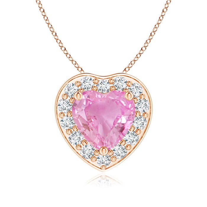 A - Pink Sapphire / 0.94 CT / 14 KT Rose Gold