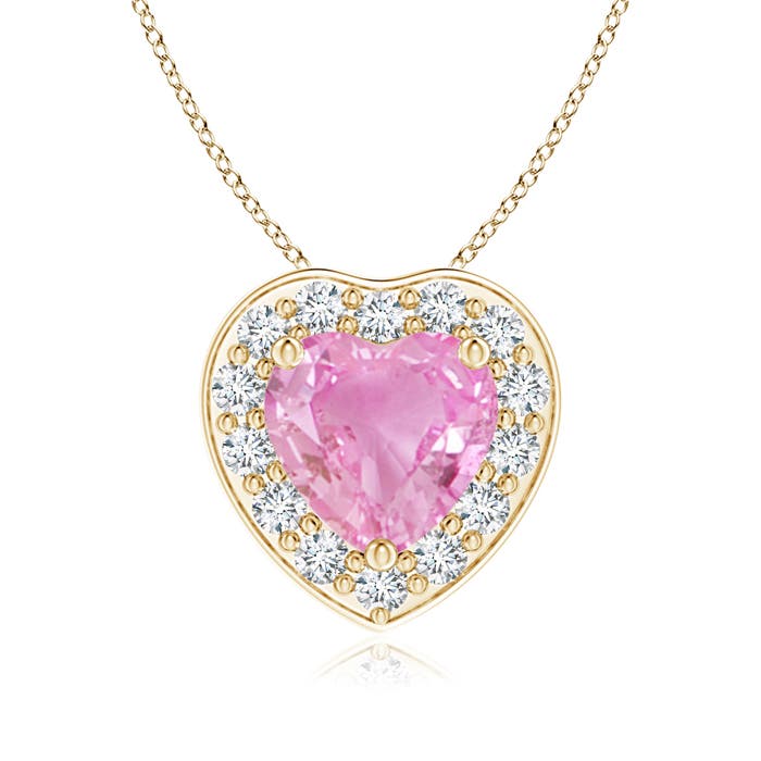 A - Pink Sapphire / 0.94 CT / 14 KT Yellow Gold