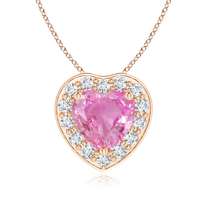 AA - Pink Sapphire / 0.94 CT / 14 KT Rose Gold