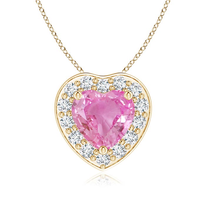 AA - Pink Sapphire / 0.94 CT / 14 KT Yellow Gold