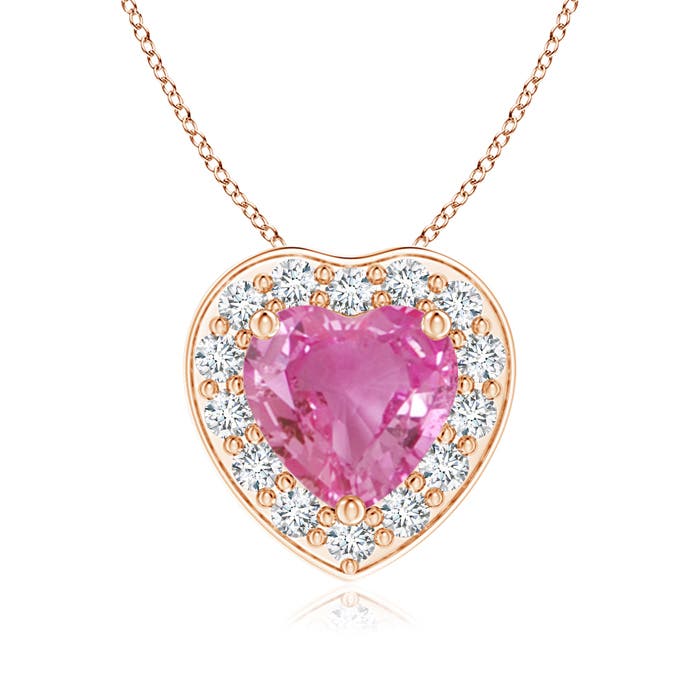 AAA - Pink Sapphire / 0.94 CT / 14 KT Rose Gold