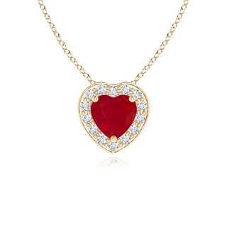 Heart AA Ruby
