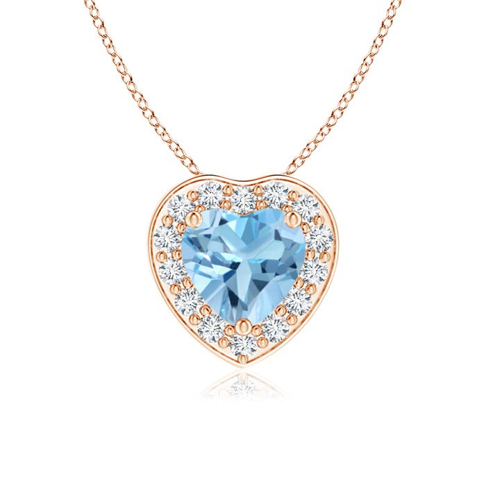 A - Swiss Blue Topaz / 0.68 CT / 14 KT Rose Gold