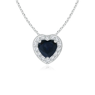 Heart A Blue Sapphire