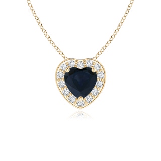 Heart A Blue Sapphire