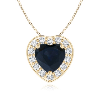 Heart A Blue Sapphire