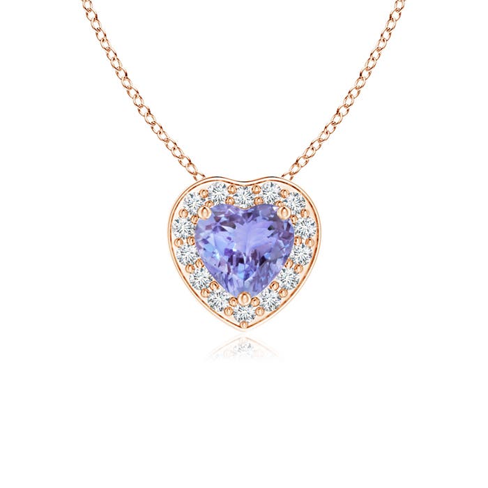 AA - Tanzanite / 0.31 CT / 14 KT Rose Gold