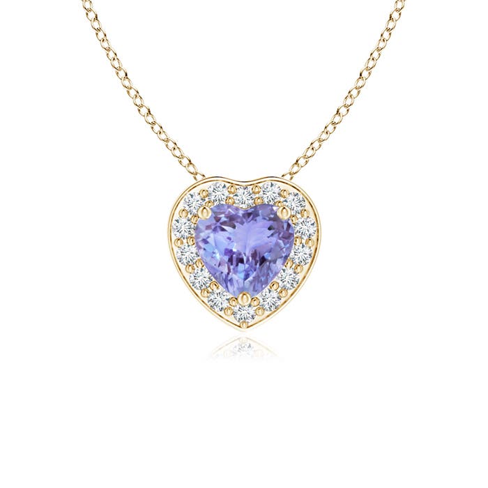 AA - Tanzanite / 0.31 CT / 14 KT Yellow Gold