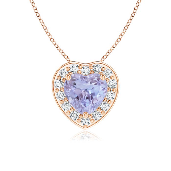 A - Tanzanite / 0.48 CT / 14 KT Rose Gold