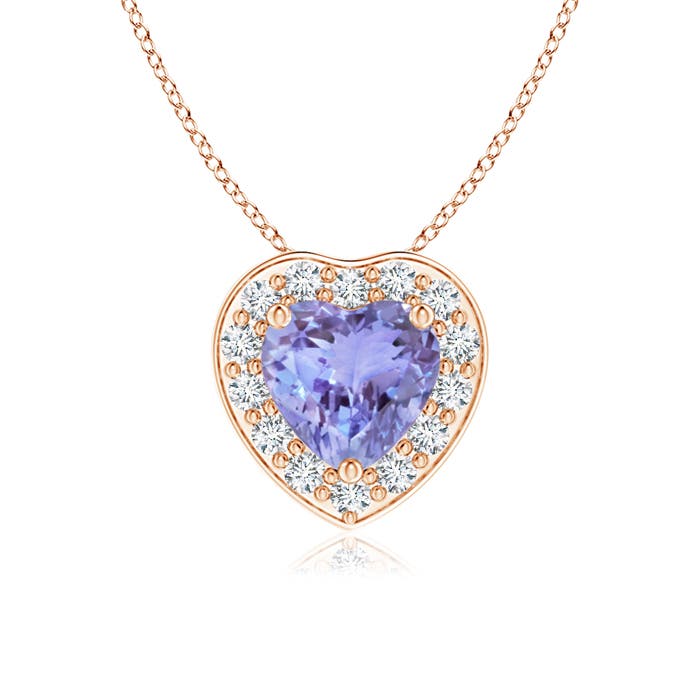 AA - Tanzanite / 0.48 CT / 14 KT Rose Gold