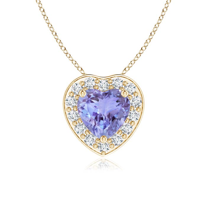 AA - Tanzanite / 0.48 CT / 14 KT Yellow Gold