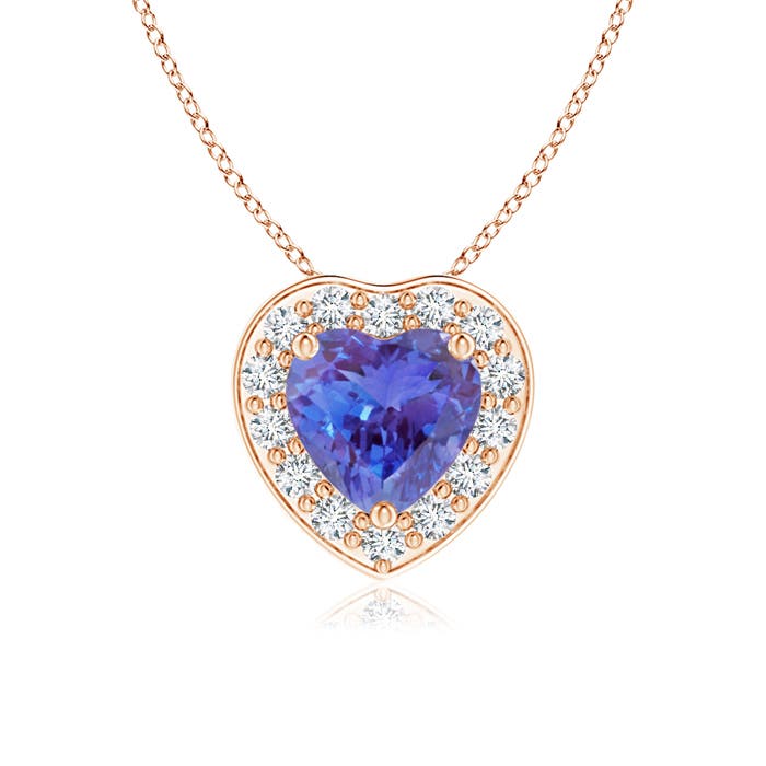 AAA - Tanzanite / 0.48 CT / 14 KT Rose Gold