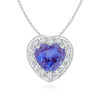 Heart AA Tanzanite