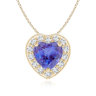 Heart AA Tanzanite