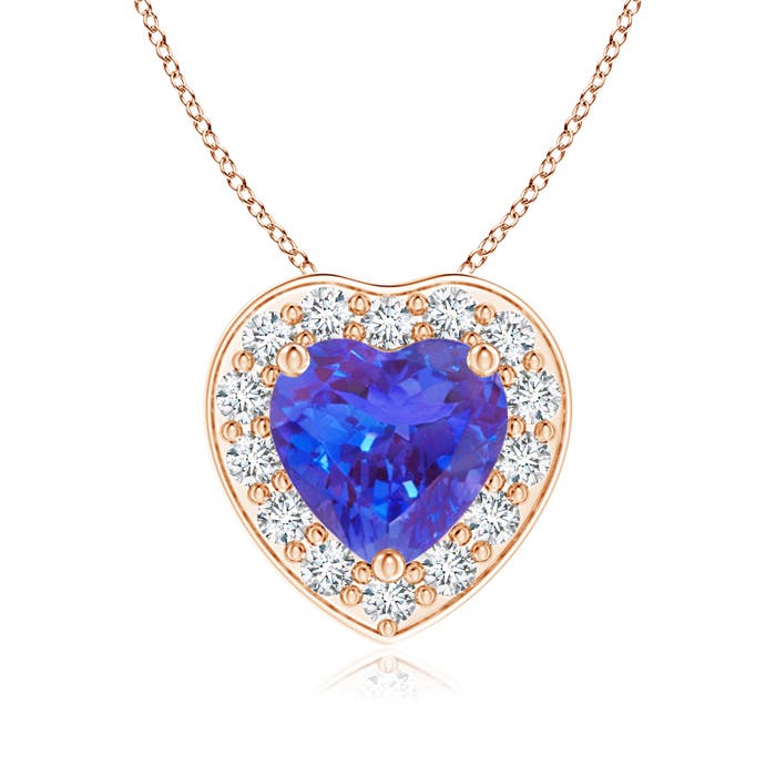 AAA - Tanzanite / 0.94 CT / 14 KT Rose Gold