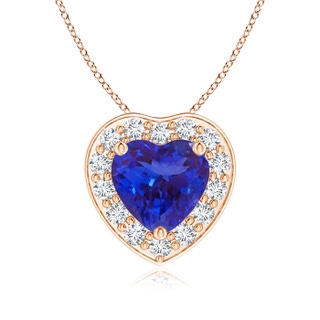 Heart AAAA Tanzanite