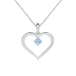 Round AA Aquamarine