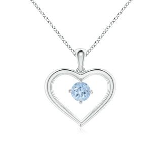 Round AA Aquamarine