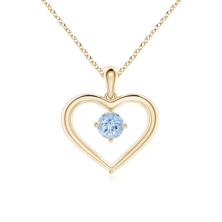 Round AA Aquamarine