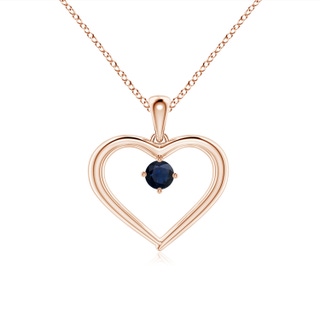 Round A Blue Sapphire