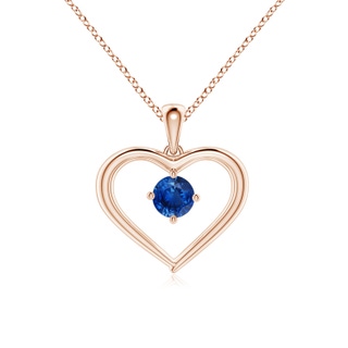 Round AAA Blue Sapphire