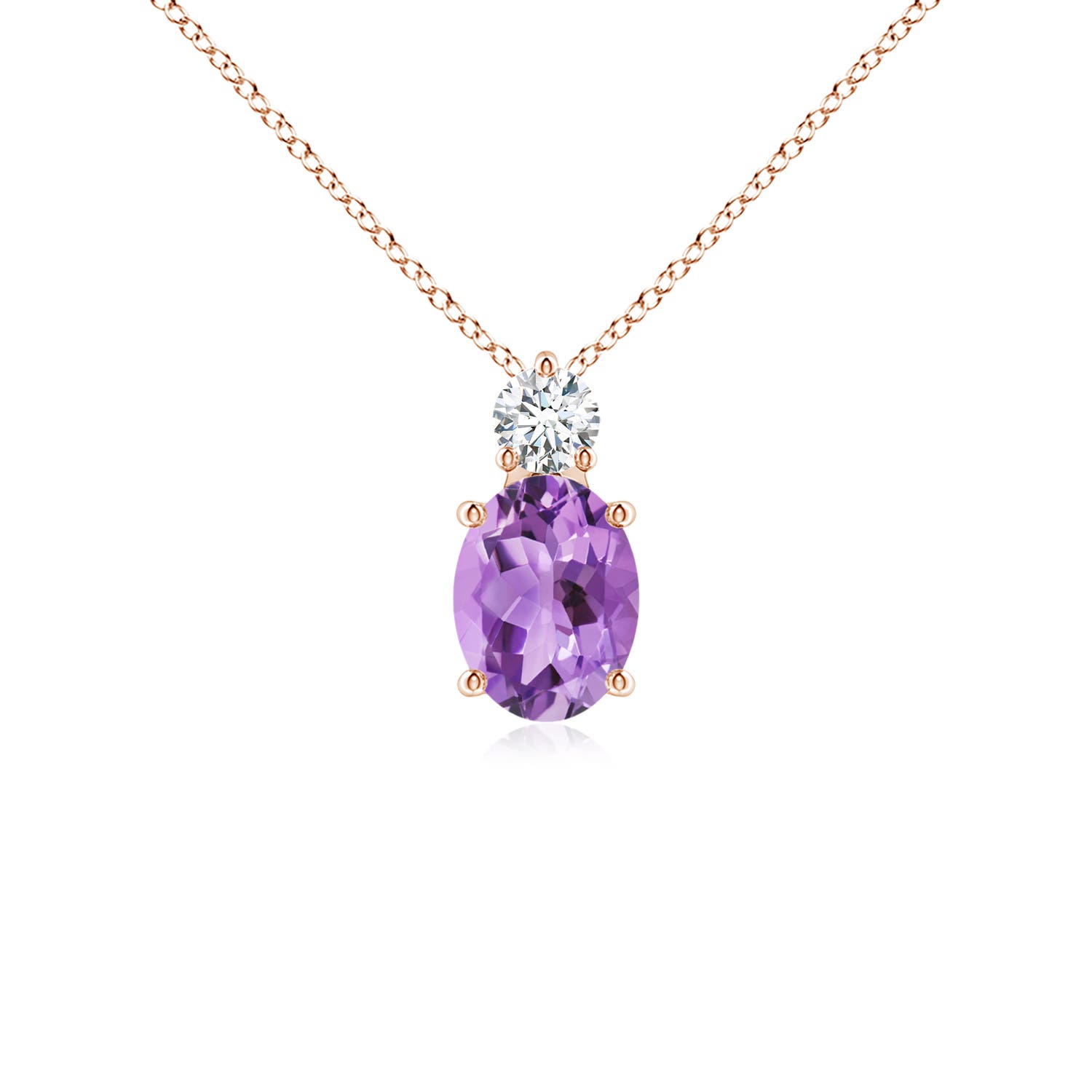 A - Amethyst / 1.31 CT / 14 KT Rose Gold