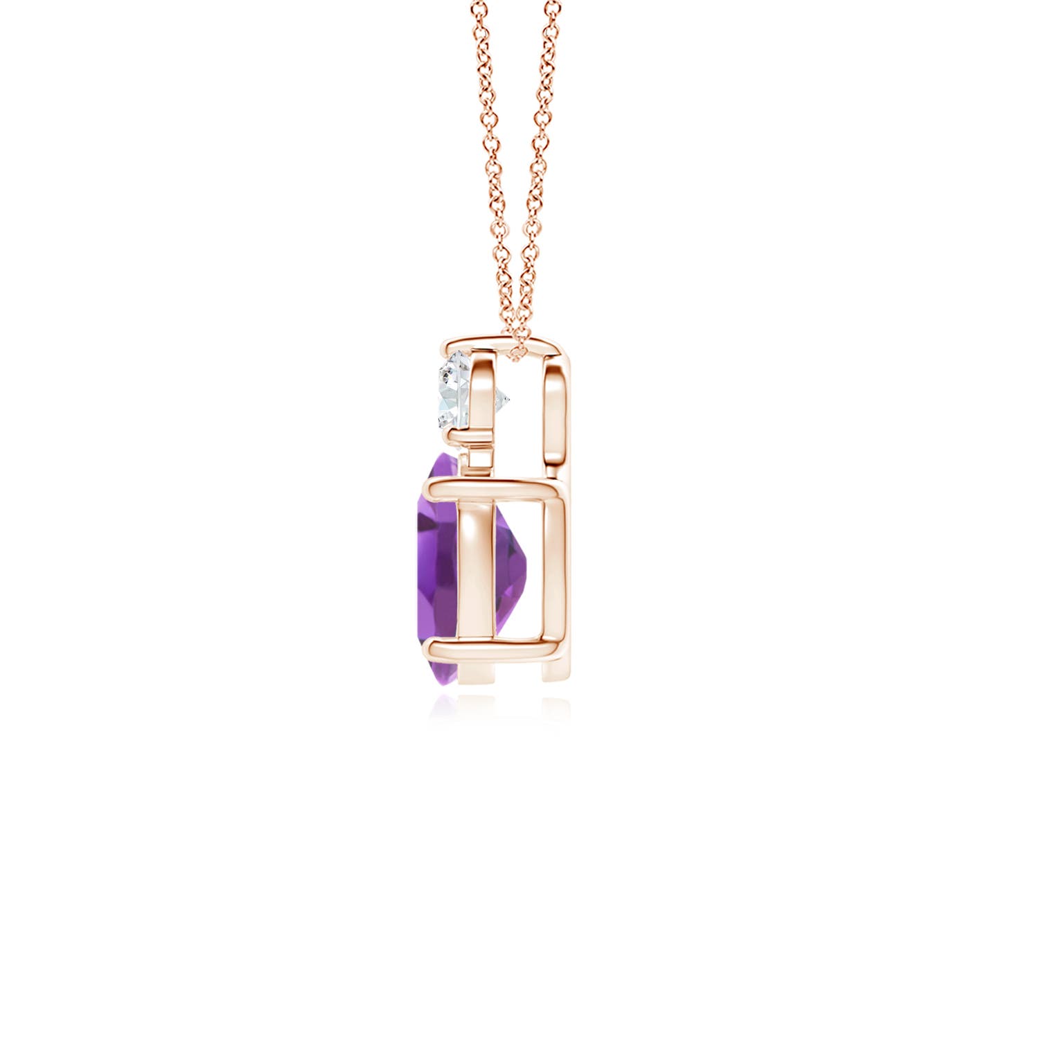 A - Amethyst / 1.31 CT / 14 KT Rose Gold