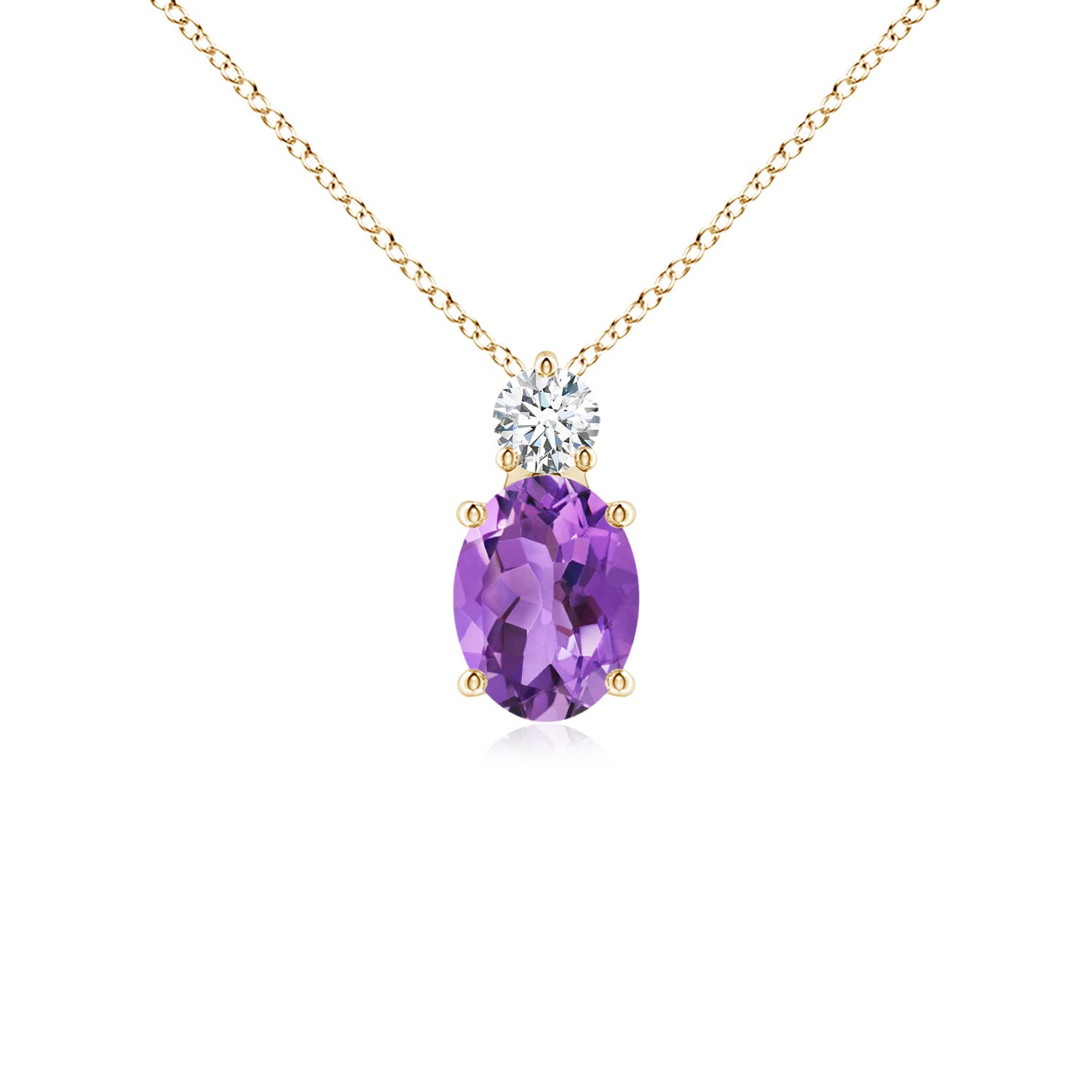 AA - Amethyst / 1.31 CT / 14 KT Yellow Gold