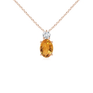 Oval AA Citrine