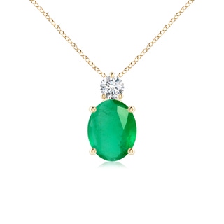 Oval A Emerald