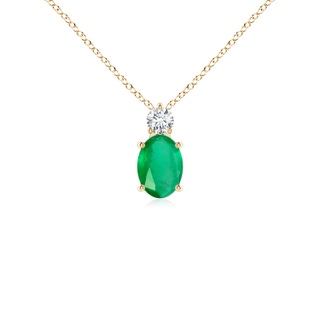 Oval A Emerald