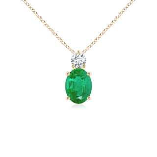 Oval AA Emerald