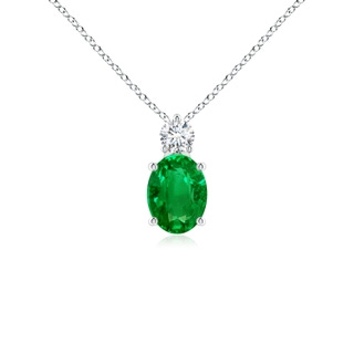 Oval AAAA Emerald