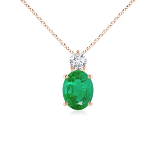 Oval AA Emerald