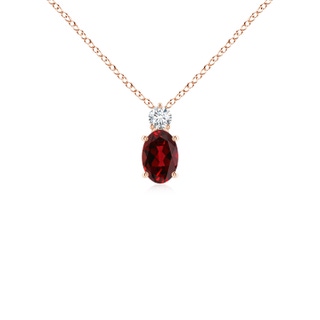 Oval AAAA Garnet