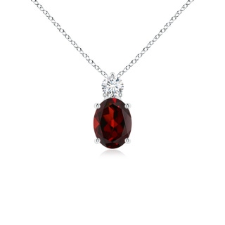 Oval AAA Garnet