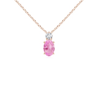 Oval A Pink Sapphire