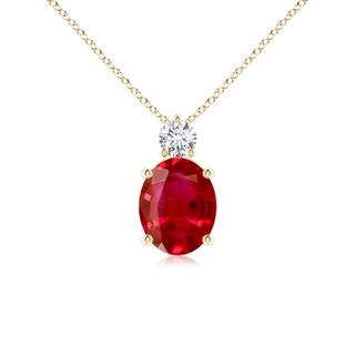 Oval AAA Ruby