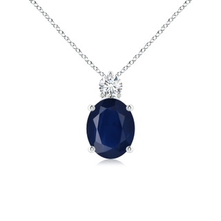 Oval A Blue Sapphire