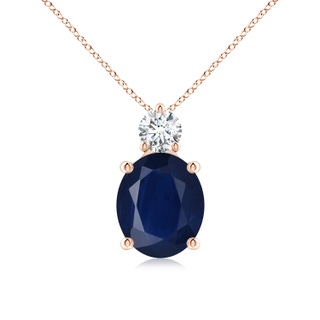 Oval A Blue Sapphire