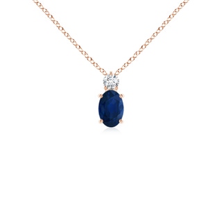 Oval AA Blue Sapphire