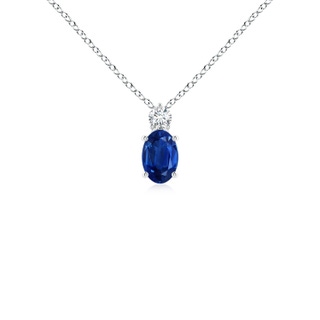 Oval AAA Blue Sapphire