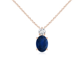 Oval AA Blue Sapphire