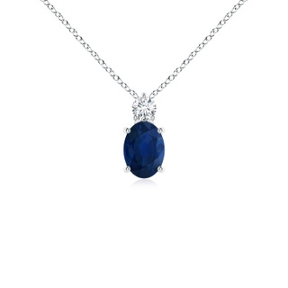 Oval AA Blue Sapphire