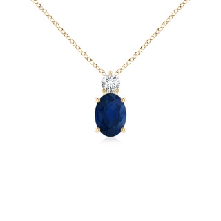 Oval AA Blue Sapphire