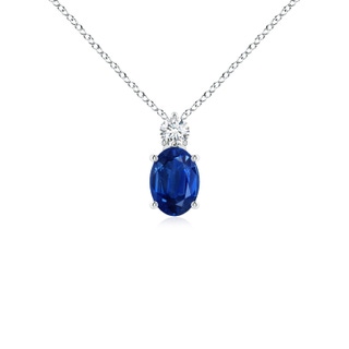 Oval AAA Blue Sapphire