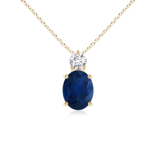 Oval AA Blue Sapphire