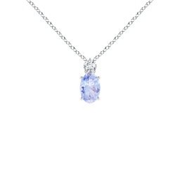 Oval Tanzanite Classic Necklaces and Pendants