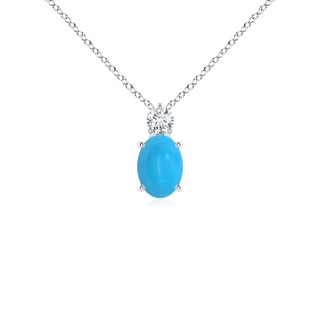 Oval AAAA Turquoise